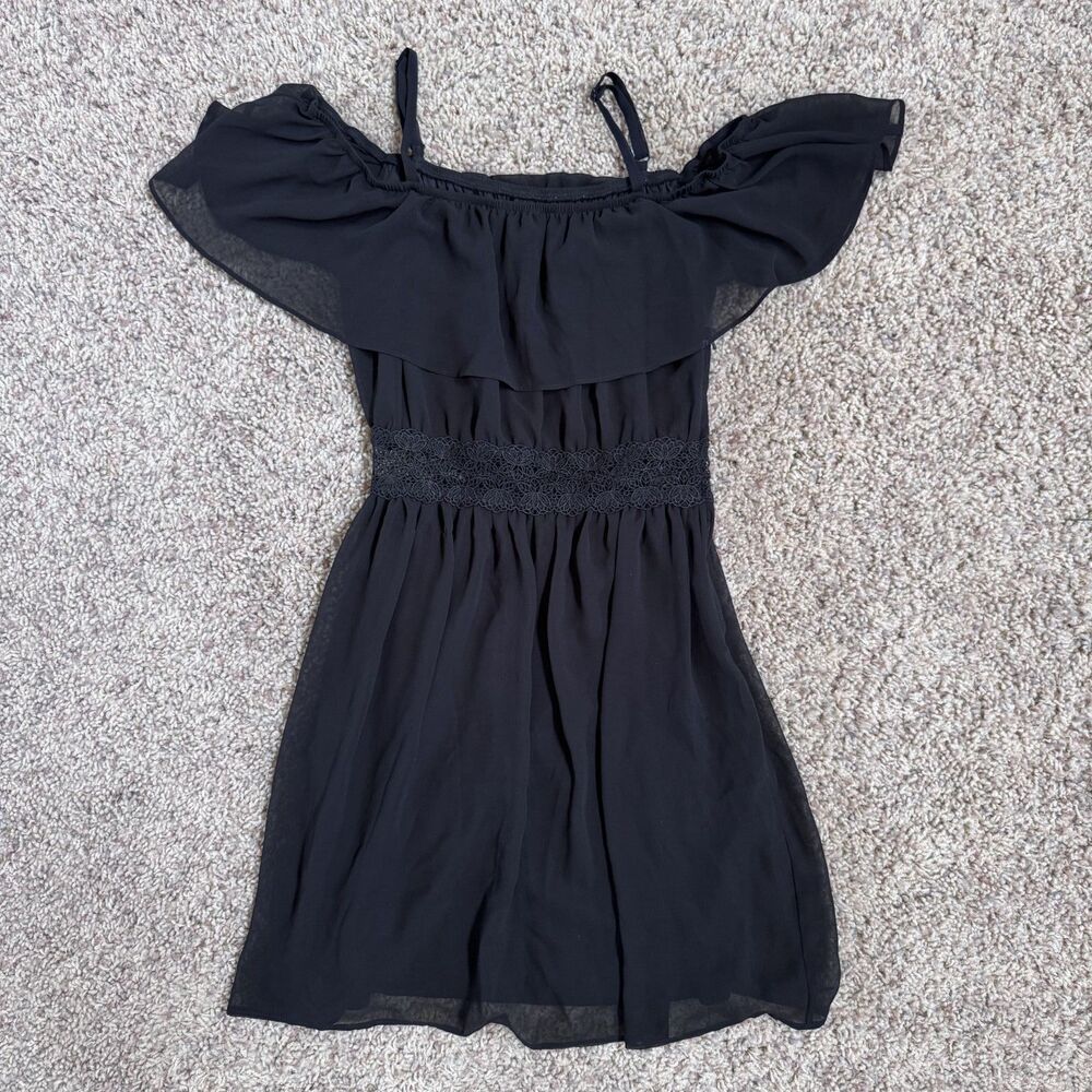 I.N. junior size 1 dress women black